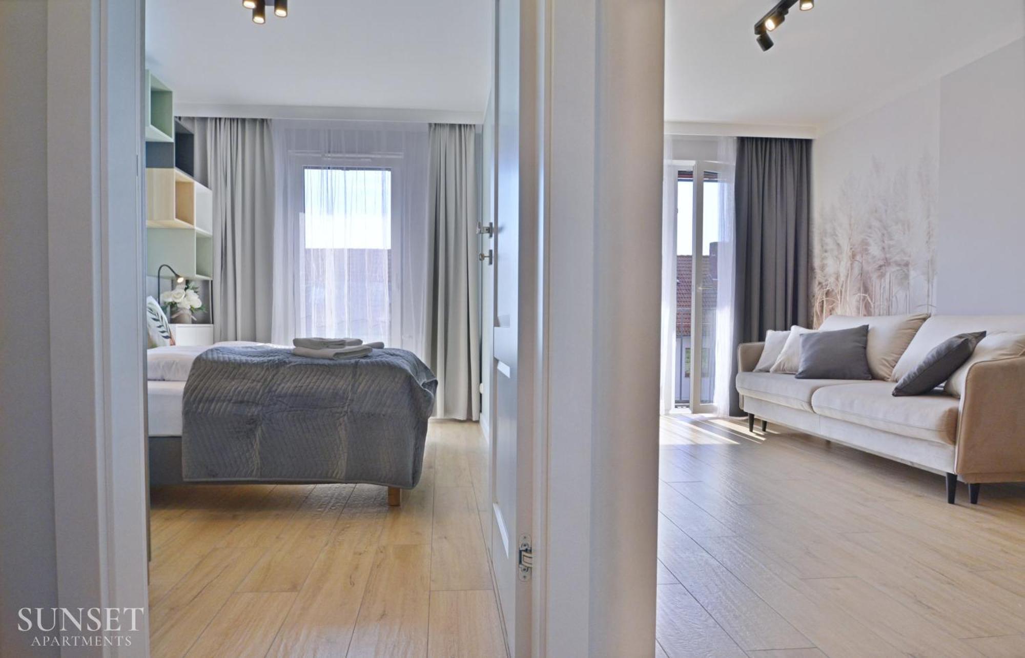 Sunset Apartments - Roosevelta - Premium - Garaz Świnoujście Exteriör bild